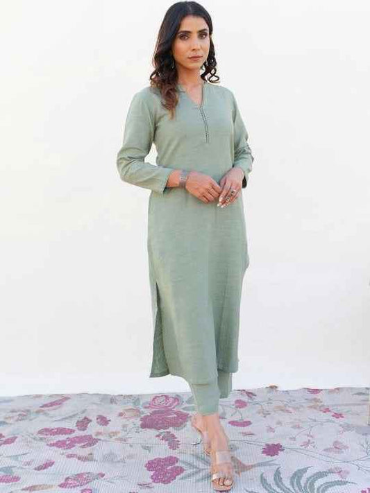 Women Ethnic Motifs Regular Kurta with Trousers & With Dupatta