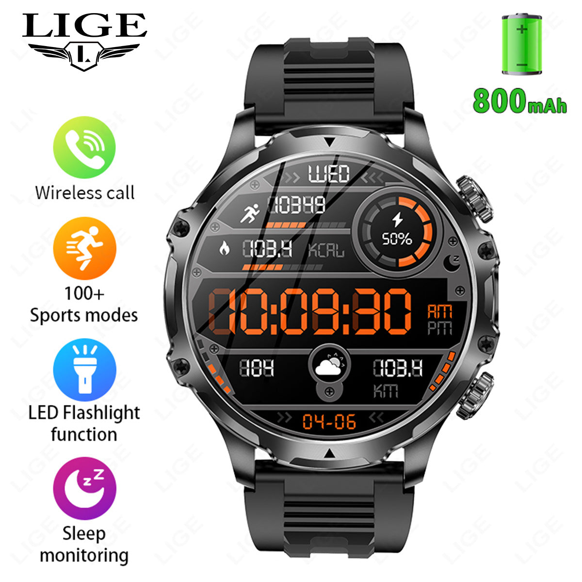 Smart Watch With Bluetooth Calling