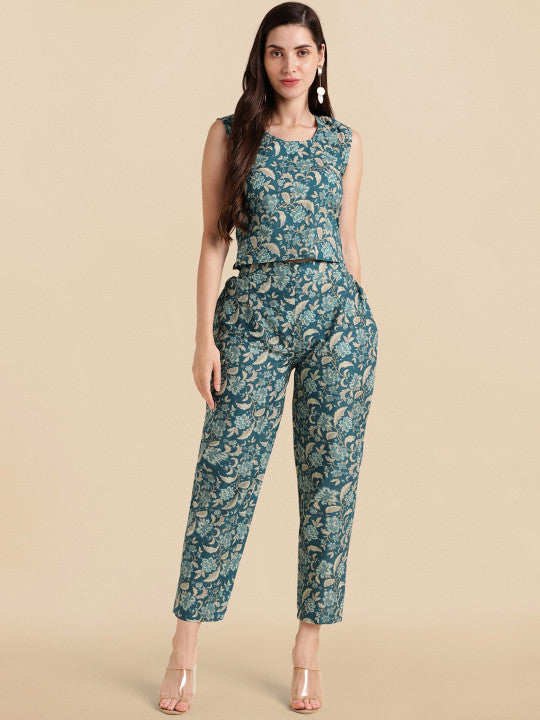 6e40d8a6-7ccf-4ff7-9932-49a8f88a83d71695042176946MIRCHIFASHIONDustyBlueNTealPureCottonCo-OrdsWithJacket5_0891e454-97c3-4859-b14d-6dc19249c9bd - Ladoj