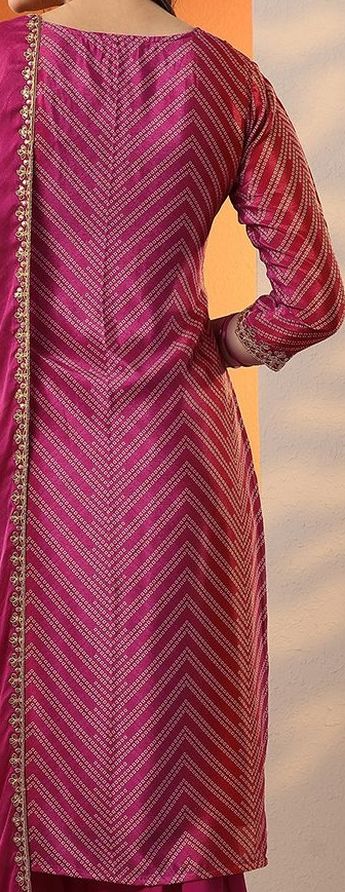 Women Regular Thread Work Kurta with Palazzos & With Dupatta