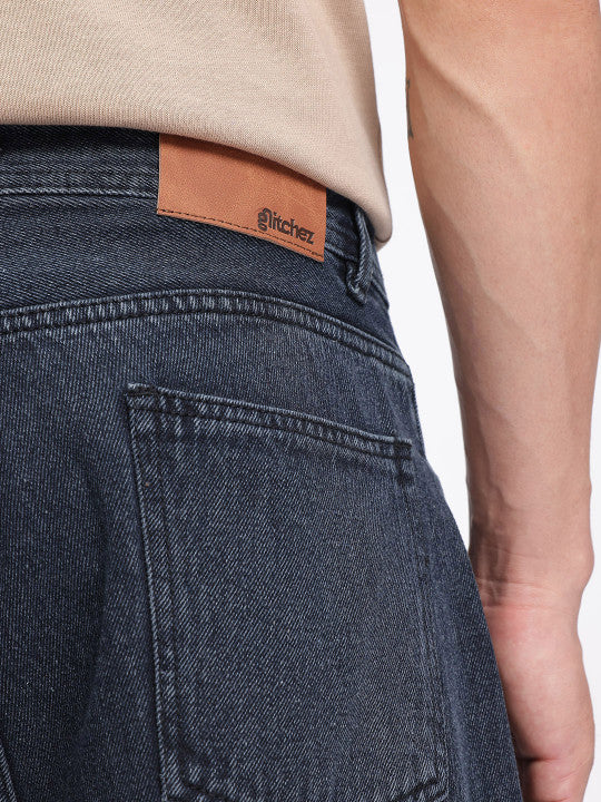 Men Baggy Fit Light Fade Jeans