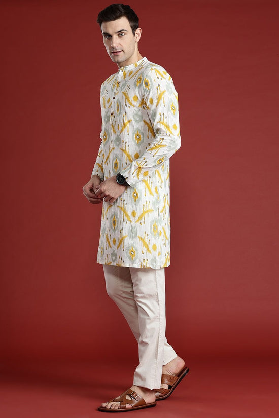 Ethnic Motifs Printed Cotton Kurta