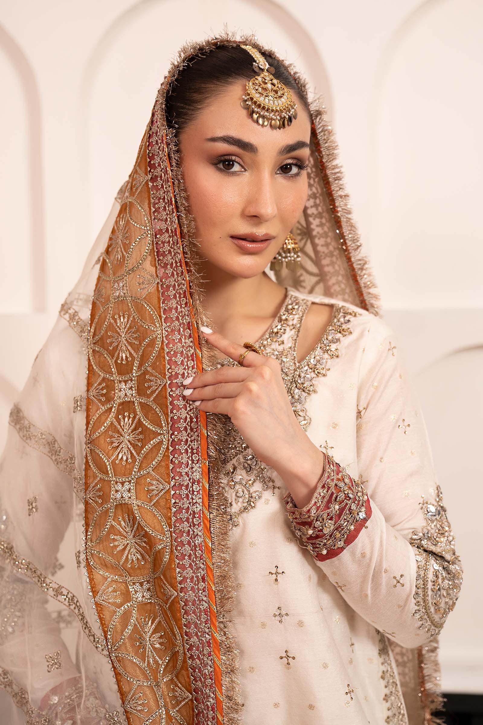 3 Piece Embroidered Cotton Lurex Suit