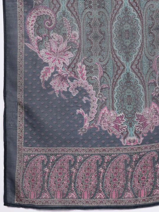 Women Ethnic Motifs Printed Regular Kurta with Trousers & Dupatta