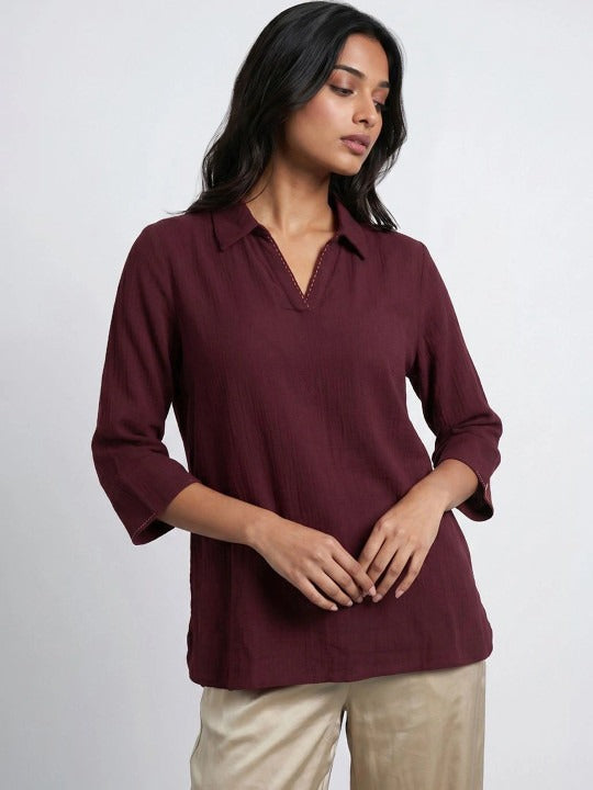 Shirt Collar Tunic