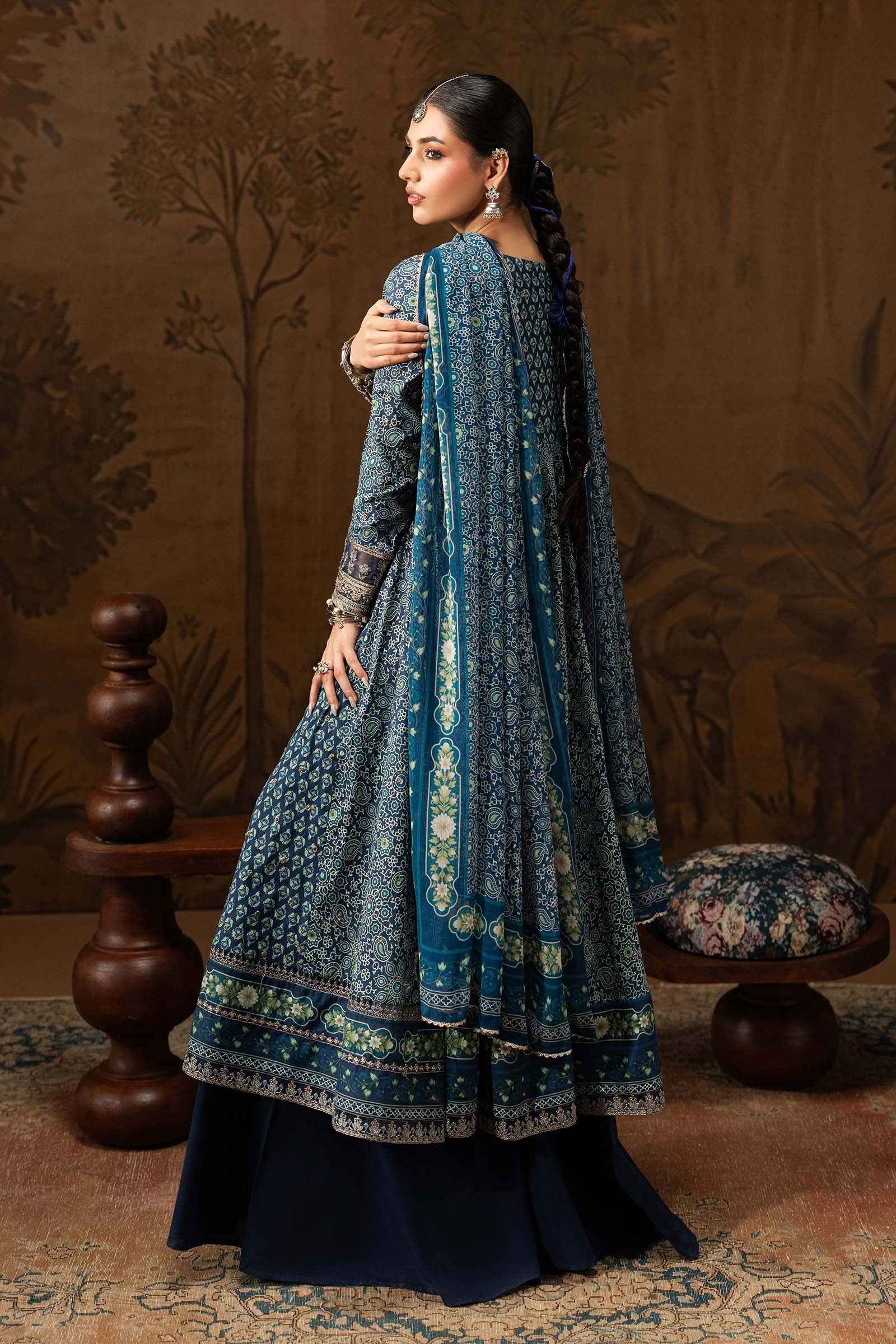 3 Piece Embroidered Lawn Suit