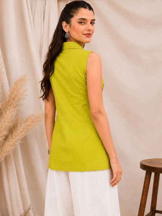 Embroidered Ethnic Top