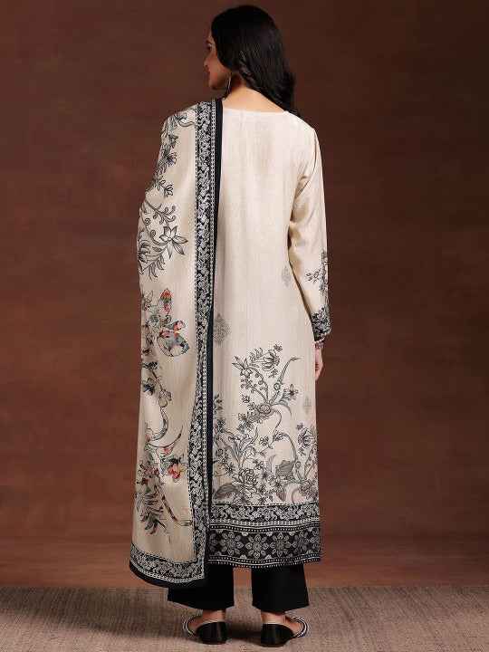 Women Floral Printed Kurta with Trousers & Dupatta