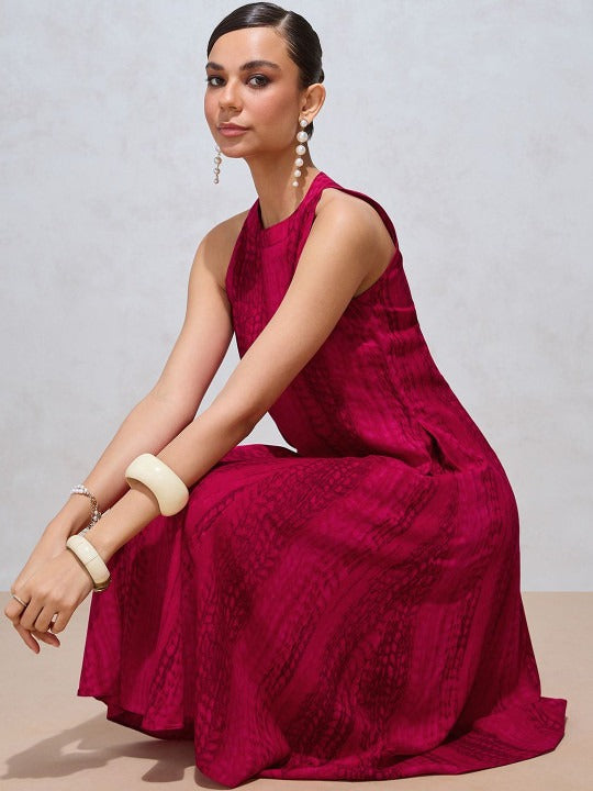 Women Printed Pure Cotton Kurta with Pyjamas