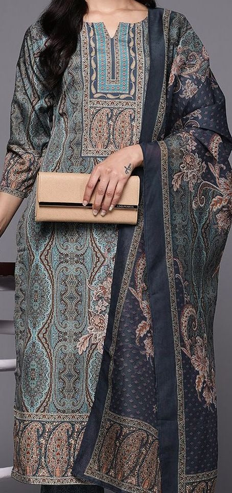 Women Ethnic Motifs Printed Regular Kurta with Trousers & Dupatta