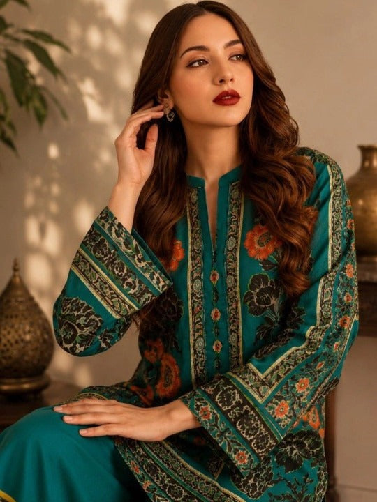 Women Ethnic Motifs Printed Regular Kurta with Palazzos