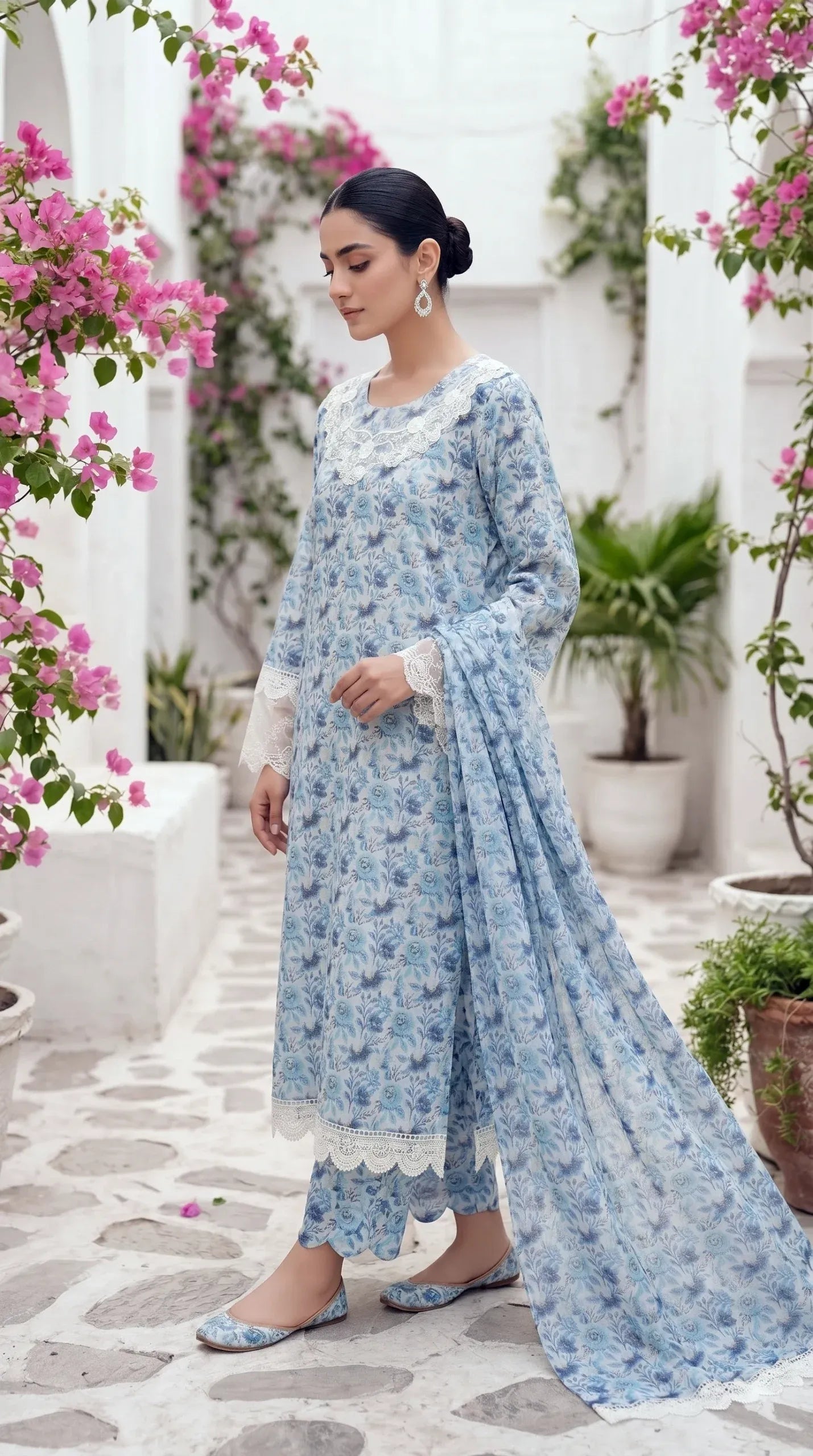 Cerulean Flora Ensemble