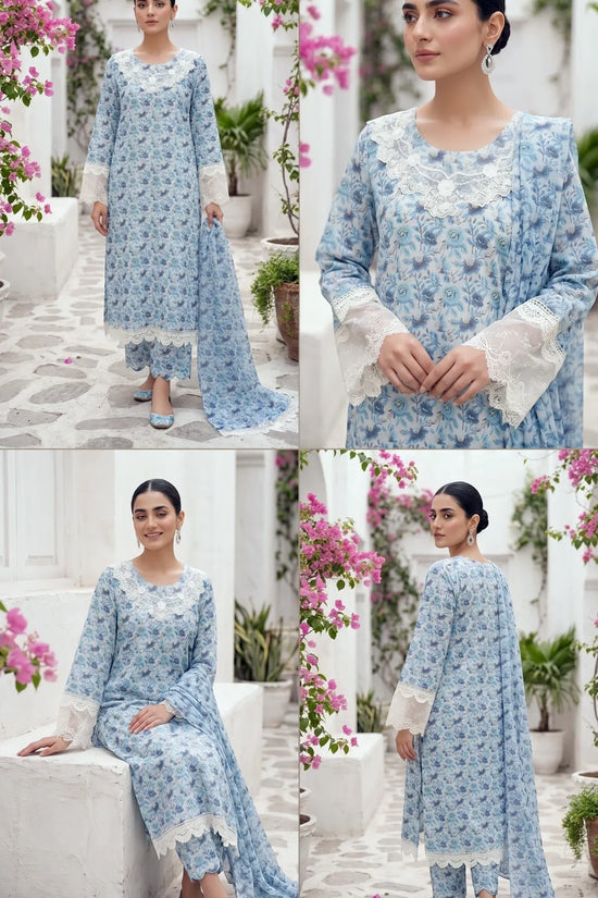 Cerulean Flora Ensemble