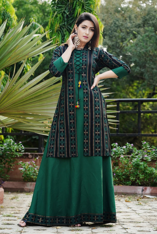 xl-kurti-227-green-dss-fashion-original-imagjvzwg42bacnm - Ladoj