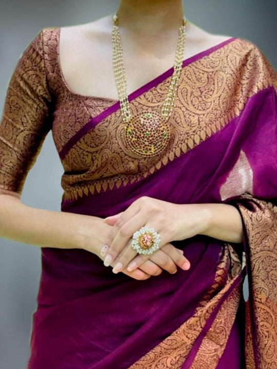 Art Silk Banarasi Saree